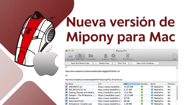 Nueva versión de Mipony para Mac