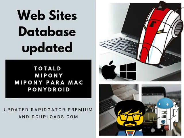 Web Sites Database updated for Mipony