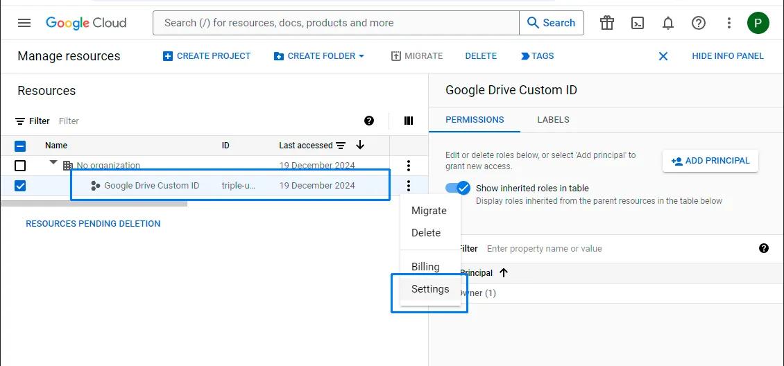 Crea un proyecto en Google Cloud: 3/3