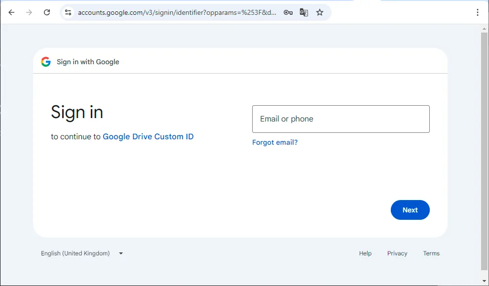 Conecta Google Drive en Mipony: 3/7