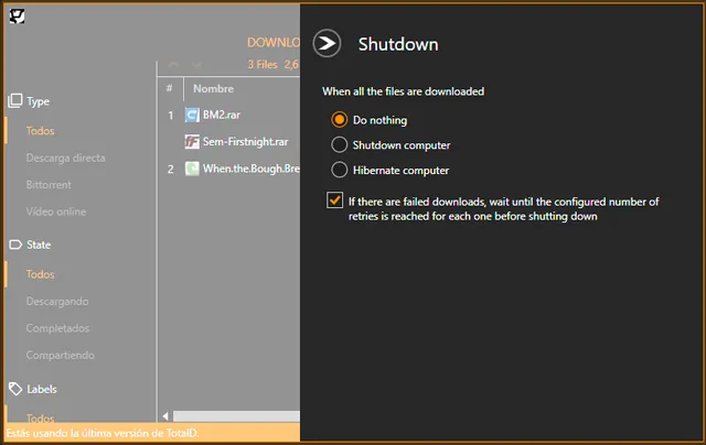 TotalD 1.3.0, nueva versión